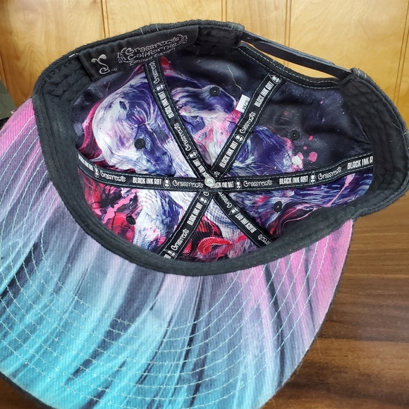 Grassroots California x Black Ink Snapback Hat - Picture 5 of 5